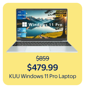 KUU Windows 11 Pro Laptop