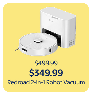 Redroad 2-in-1 Robot Vacuum and Mop