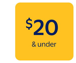 $20 and under