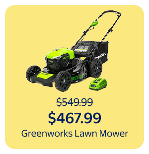 Greenworks Lawn Mower