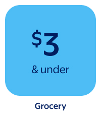 $3 & under - Grocery