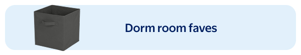 Dorm room faves