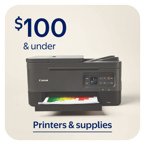 $100 & under - Printers & supplies