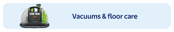 Vacuums & floor care