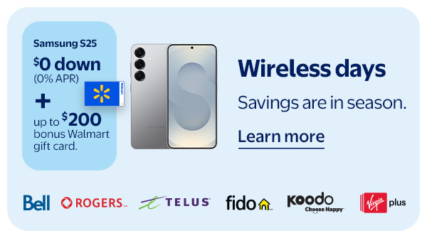 Wireless days - Savings are in season