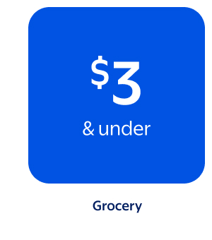 $3 & under - Grocery