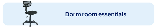 Dorm room essentials