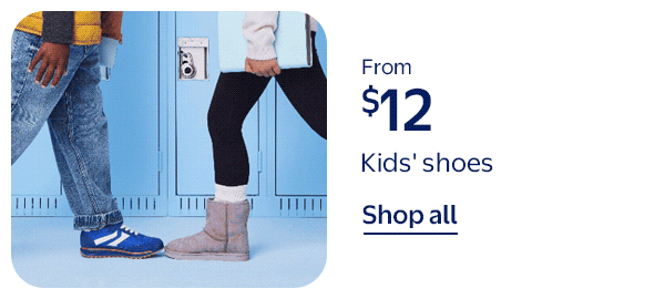 From $12 - Kids' shoes