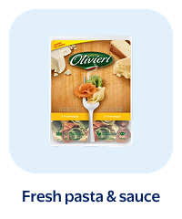 Fresh pasta & sauce
