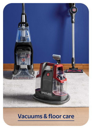 Vacuums & floor care