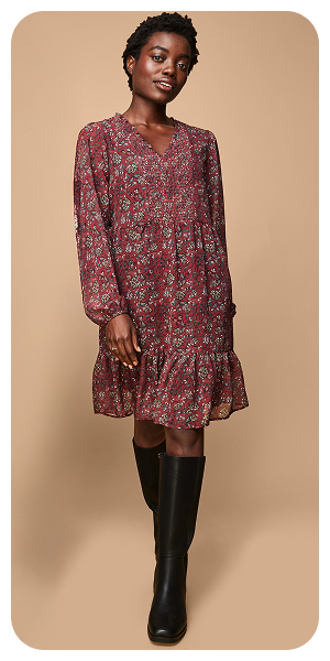 $34.97 - Printed Dress