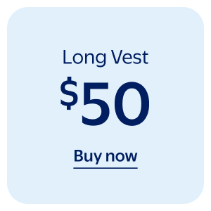 $50 - Long Vest
