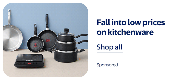 Fall into low prices on kitchenware - Sponsored
