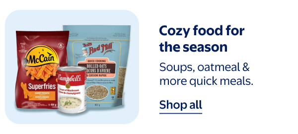 Cozy food for the season - Soups, oatmeal & more quick meals.