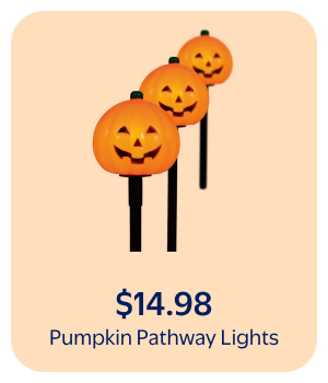 Pumpkin Pathway Lights
