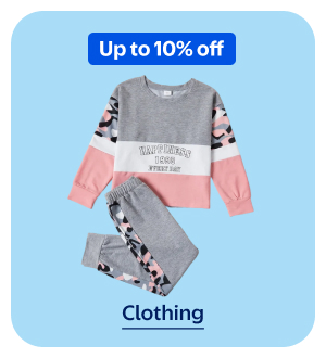 Up to 10% off - Clothing
