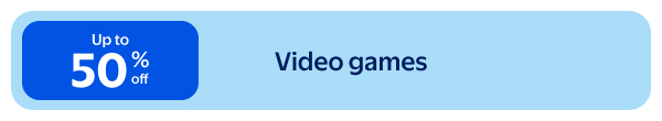 Up to 50% off - Video games