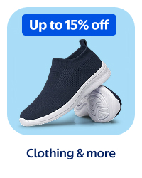 Up to 15% off - Clothing & more