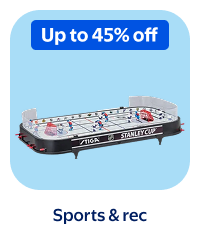 Up to 45% off - Sports & rec