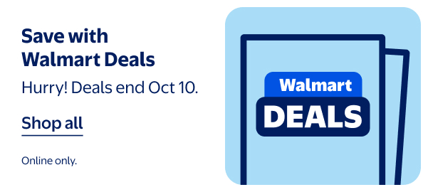 Walmart Deals - Save with Walmart Deals - Hurry! Deals end Oct 10. Online only.