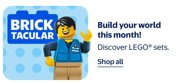 BRICKTACULAR - Build your world this month! Discover LEGO® sets.