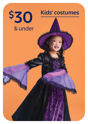 $30 & under - Kids' costumes 