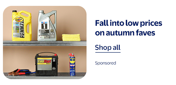 Fall into low prices on autumn faves - Sponsored