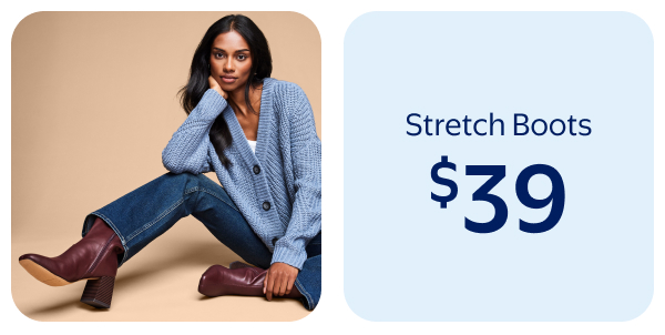 $39 - Stretch Boots