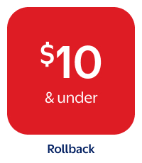 $10 & under - Rollback