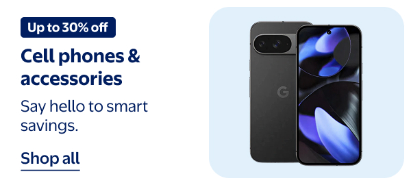 Up to 30% off - Cell phones & accessories - Say hello to smart savings. 
