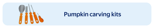 Pumpkin carving kits