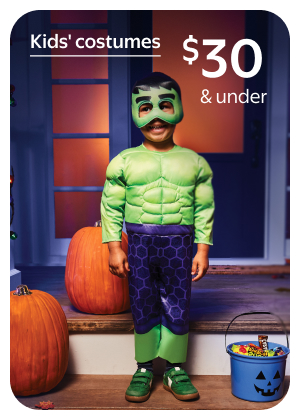 $30 & under - Kids' costumes