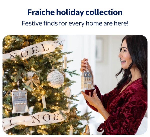 Fraîche holiday collection - Festive finds for every home are here!