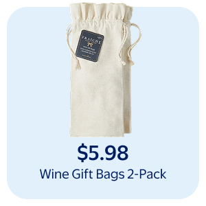 $5.98 - Wine Gift Bags 2-Pack