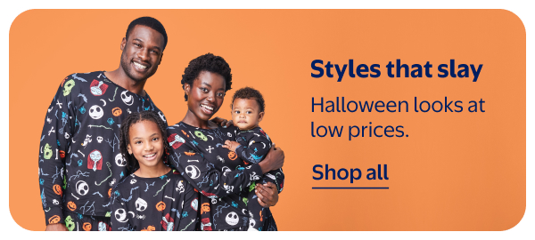 Styles that slay - Halloween looks at low prices.