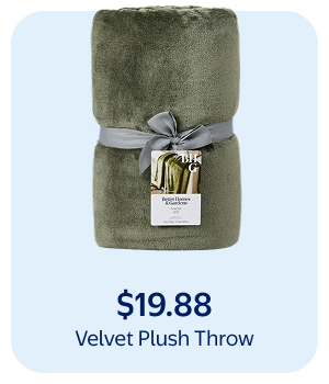 Velvet Plush Throw