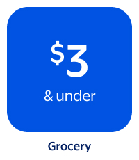$3 & under - Grocery