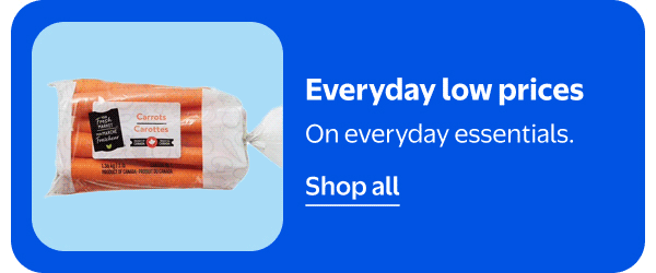 Everyday low prices - On everyday essentials.