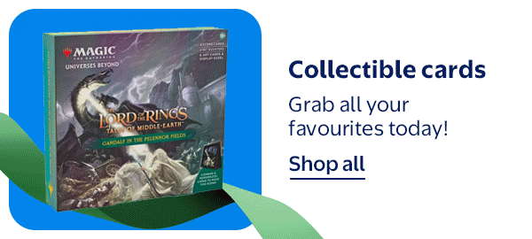 Collectible cards - Grab all your favourites today!