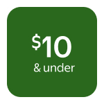$10 & under