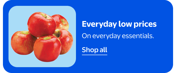 Everyday low prices - On everyday essentials.