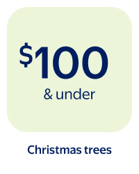 $100 & under - Christmas trees