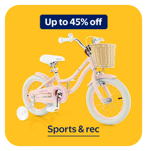 Up to 45% off - Sports & rec