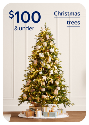 $100 & under - Christmas trees