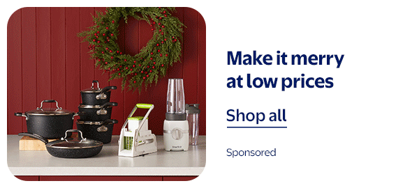 Make it merry at low prices - Sponsored