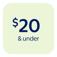 $20 & under