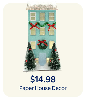 $14.98 - Paper House Decor