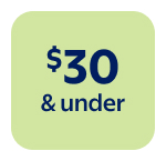 $30 & under