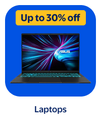 Up to 30% off - Laptops