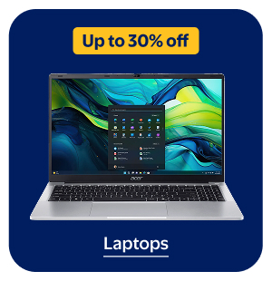 Up to 30% off - Laptops